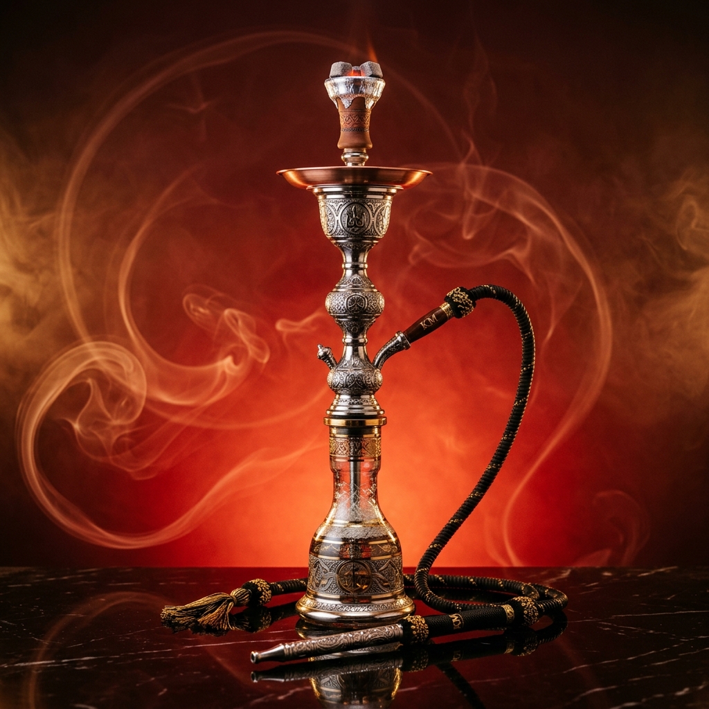 أرجيلة مصرية كاملة من الستانلس ستيل